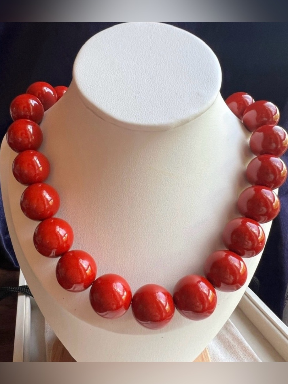 Mayamar Red Agate Pebble Necklace